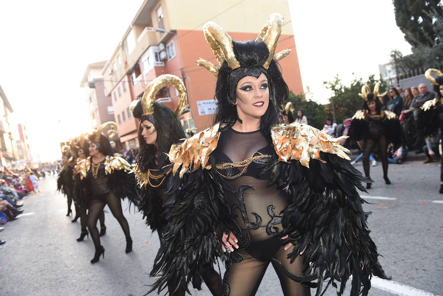 Cabezo de Torres vivió ayer su último desfile de Carnaval de este año