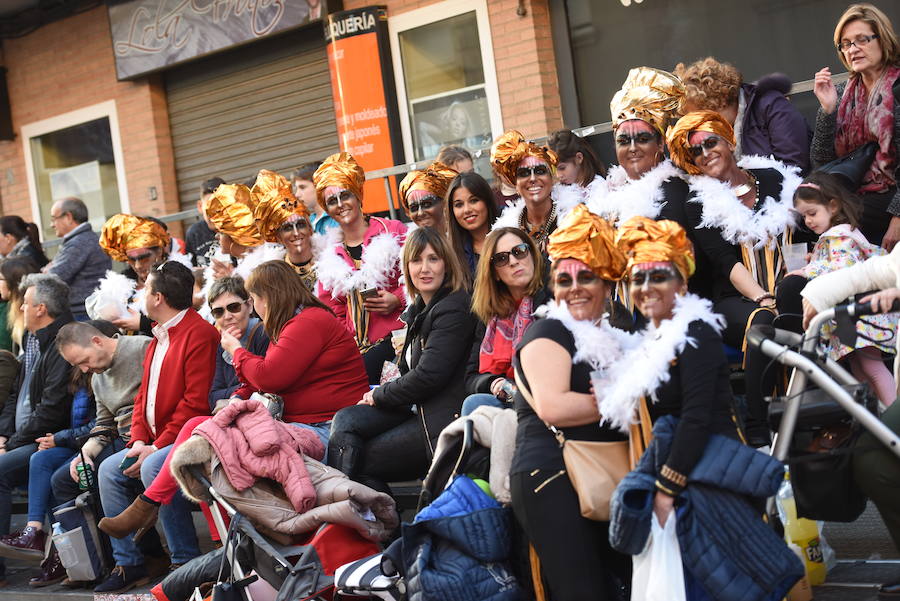 Cabezo de Torres vivió ayer su último desfile de Carnaval de este año