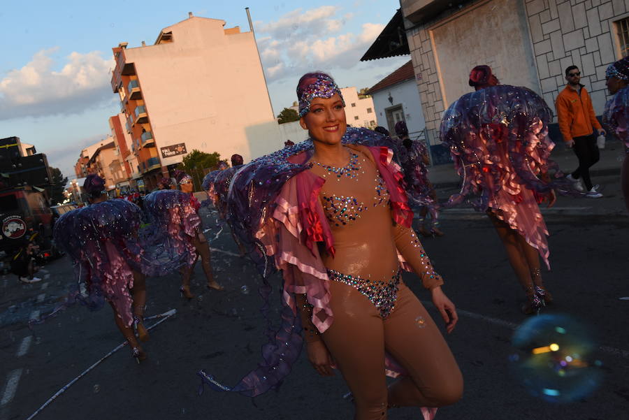 Cabezo de Torres vivió ayer su último desfile de Carnaval de este año