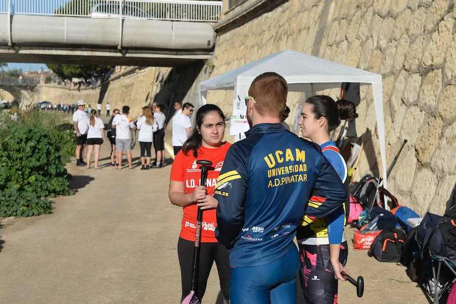 Más de 700 deportistas toman parte en la III edición de la Regata Ciudad de Murcia