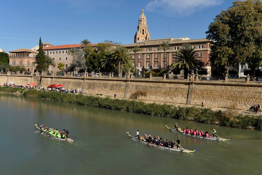 Más de 700 deportistas toman parte en la III edición de la Regata Ciudad de Murcia