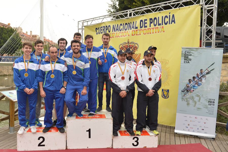 Más de 700 piragüistas participan en las carreras por el Segura