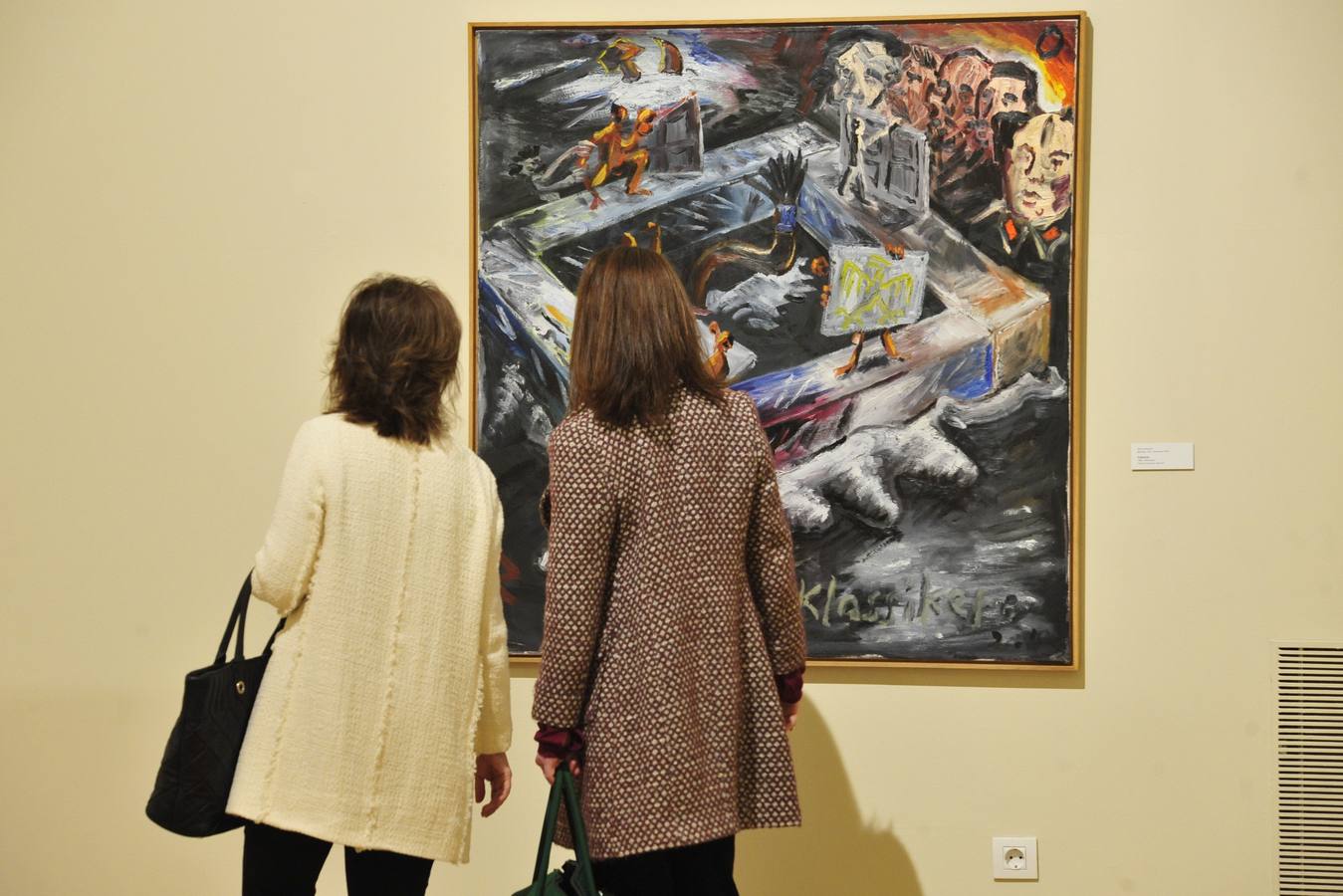 La exposición 'Maestros de la pintura alemana (1870-2015) se podrá visitar hasta finales del mes de abril