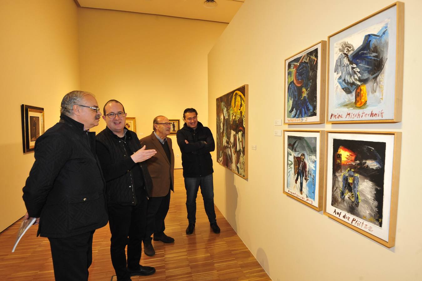 La exposición 'Maestros de la pintura alemana (1870-2015) se podrá visitar hasta finales del mes de abril