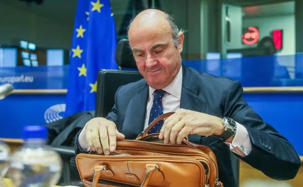 Luis de Guindos, ministro de Economía y futuro vicepresidente del BCE.