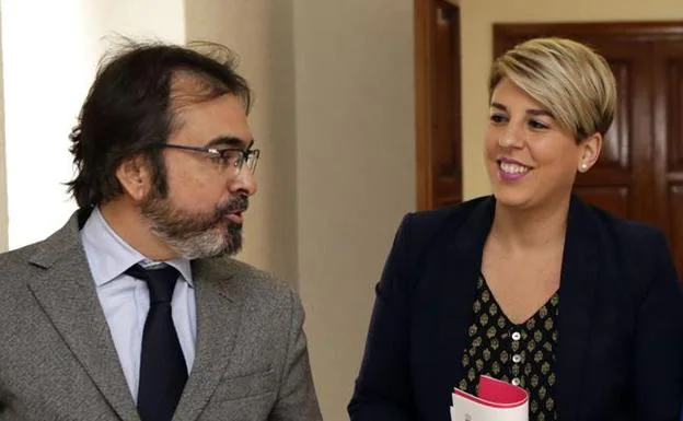 Pedro Rivera y Noelia Arroyo en una imagen de archivo. 