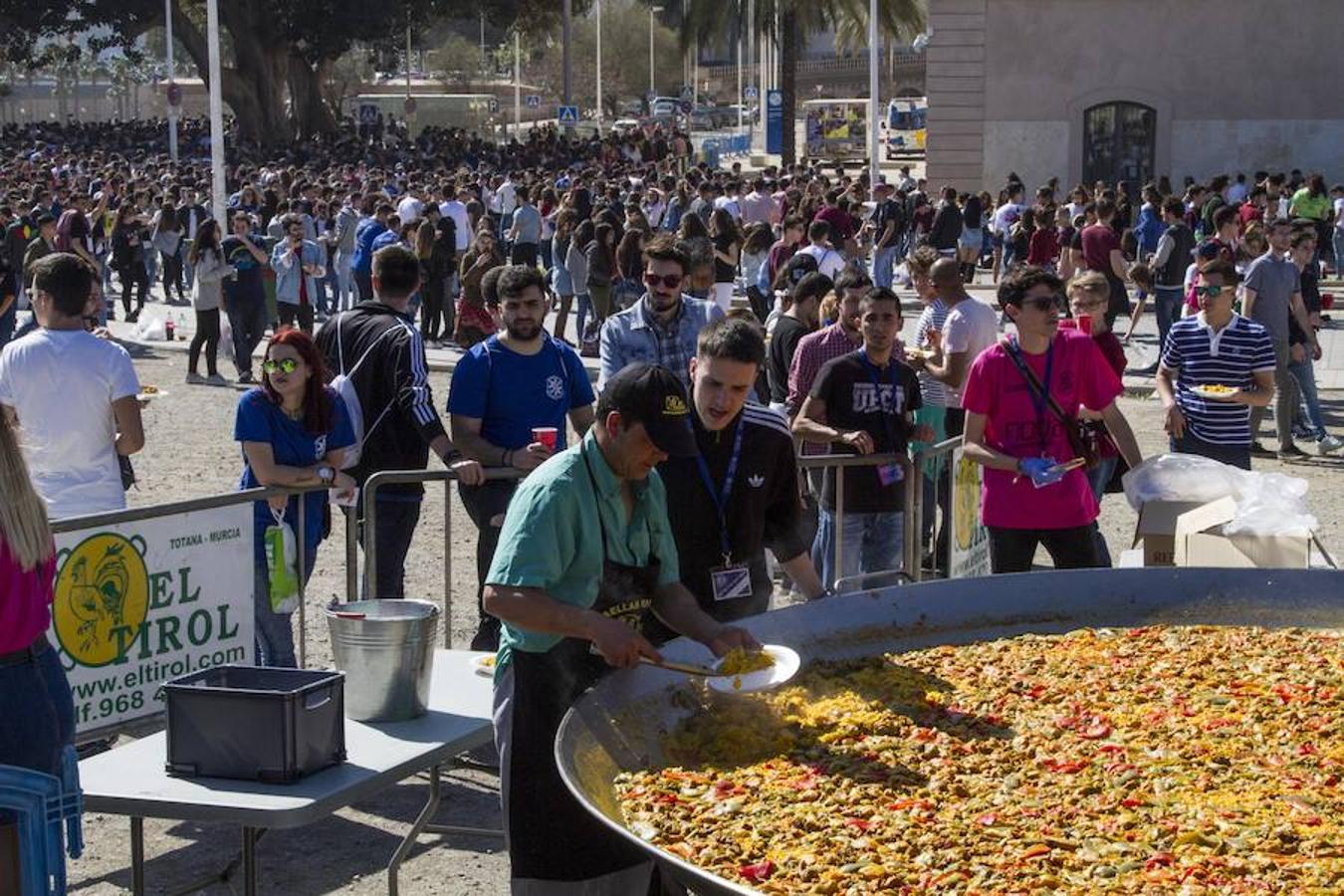 El Campus de la Muralla del Mar reúne a 6.500 jóvenes con motivo de la festividad de San José.