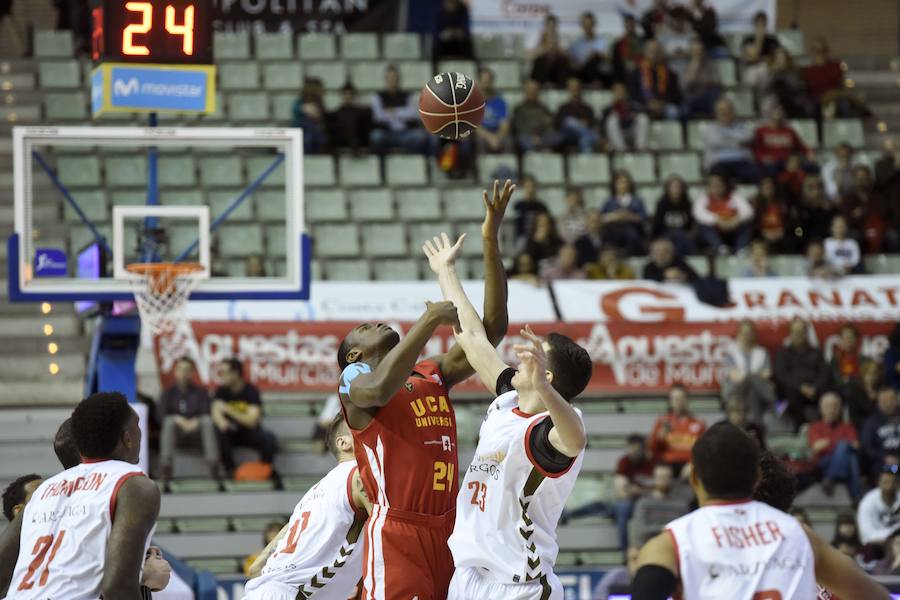 Los murcianos ganan por primera vez en un mes y medio en un partido competido que desniveló Urtasun como base. El final parecía plácido, pero un parcial de 2-12 en los últimos cuatro minutos dio incluso opción de empate al Burgos