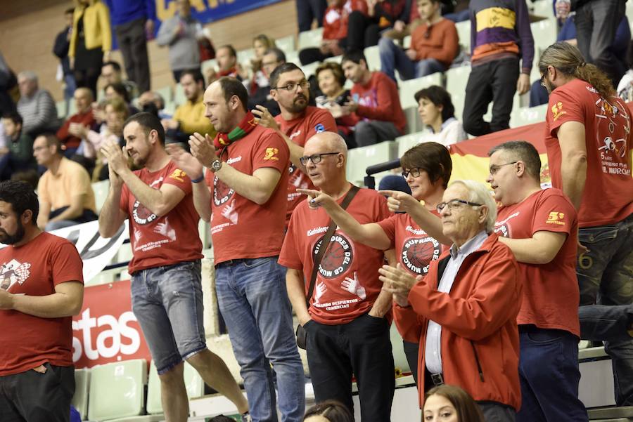 Los murcianos ganan por primera vez en un mes y medio en un partido competido que desniveló Urtasun como base. El final parecía plácido, pero un parcial de 2-12 en los últimos cuatro minutos dio incluso opción de empate al Burgos