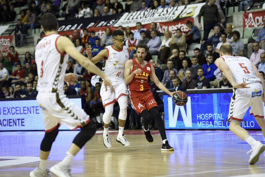Los murcianos ganan por primera vez en un mes y medio en un partido competido que desniveló Urtasun como base. El final parecía plácido, pero un parcial de 2-12 en los últimos cuatro minutos dio incluso opción de empate al Burgos