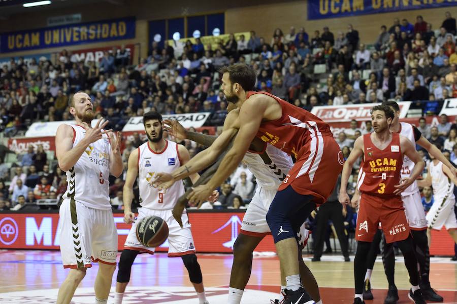 Los murcianos ganan por primera vez en un mes y medio en un partido competido que desniveló Urtasun como base. El final parecía plácido, pero un parcial de 2-12 en los últimos cuatro minutos dio incluso opción de empate al Burgos