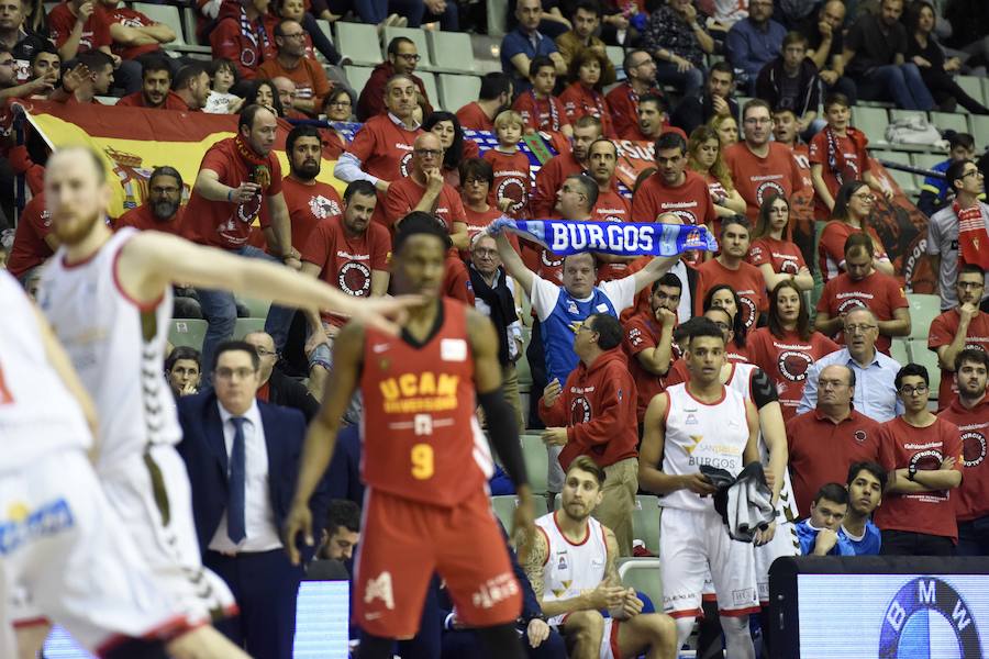 Los murcianos ganan por primera vez en un mes y medio en un partido competido que desniveló Urtasun como base. El final parecía plácido, pero un parcial de 2-12 en los últimos cuatro minutos dio incluso opción de empate al Burgos