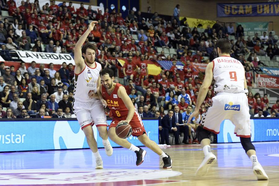 Los murcianos ganan por primera vez en un mes y medio en un partido competido que desniveló Urtasun como base. El final parecía plácido, pero un parcial de 2-12 en los últimos cuatro minutos dio incluso opción de empate al Burgos