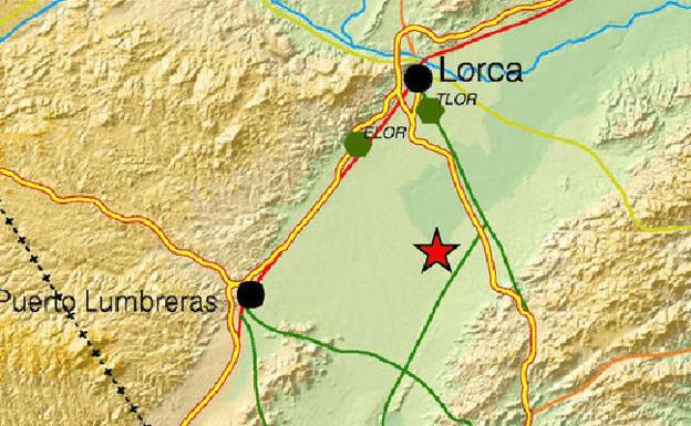 Lorca amanece entre temblores sísmicos