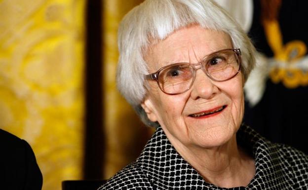 La escritora estadounidense Harper Lee en 2007.