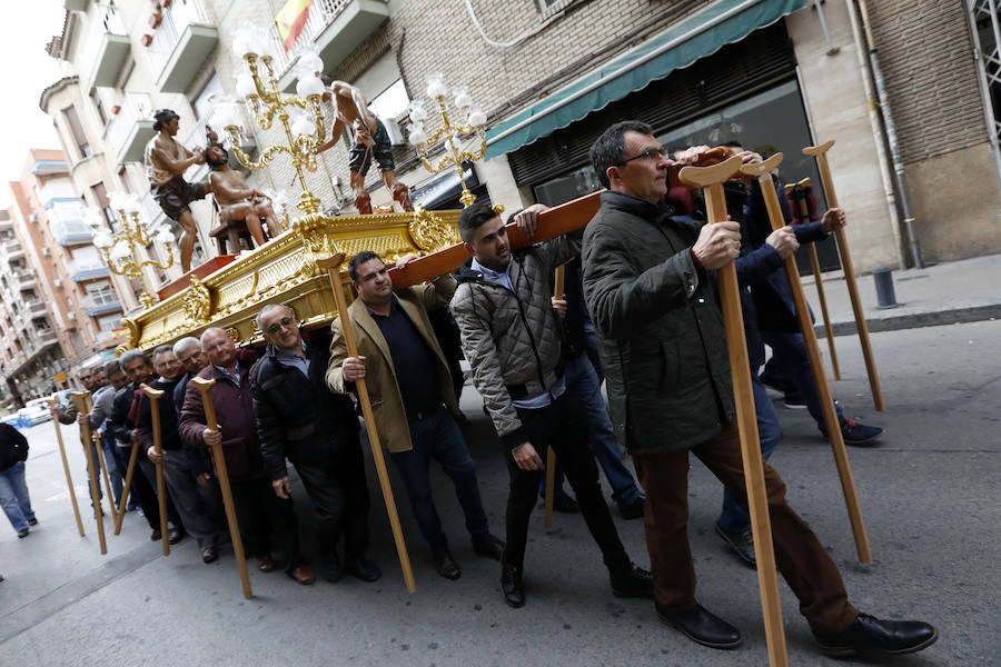 Los estantes celebran también el tradicional carajillo nazareno