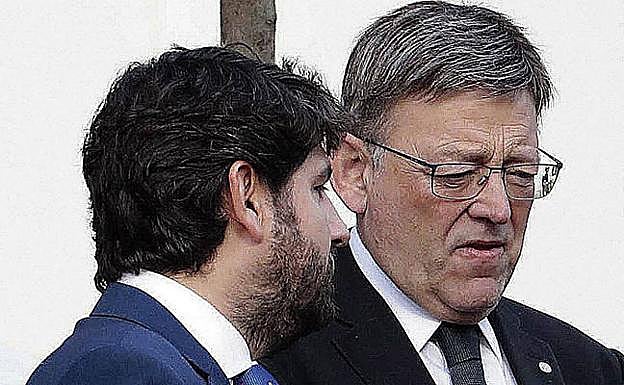 López Miras y Puig, en una imagen de archivo.