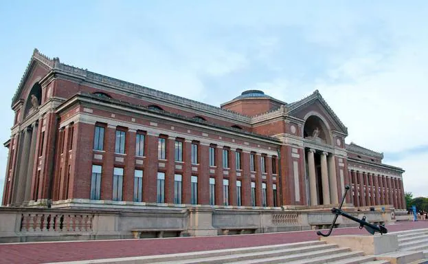 Vista del edificio de Fort McNair. 