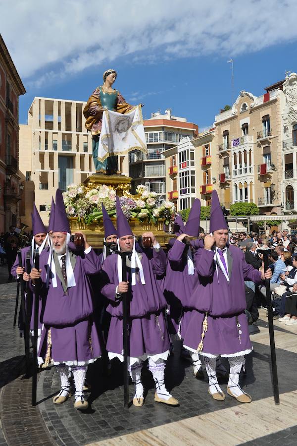 Las obras del escultor murciano convierten la ciudad de Murcia en un museo al aire libre en Semana Santa