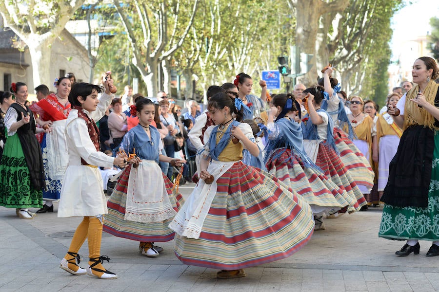 Un total de 300 personas y 17 grupos participaron en la tarde de este domingo en el cortejo de los pequeños huertanos, aperitivo del gran desfile del próximo martes