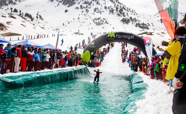 El Water Slide es una de las actividades más divertidas y atractivas para los usuarios