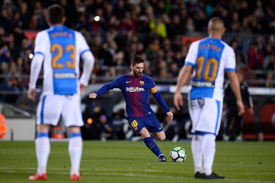 Un superlativo Leo Messi le basta al Barcelona para llevarse los tres puntos ante un combativo Leganés