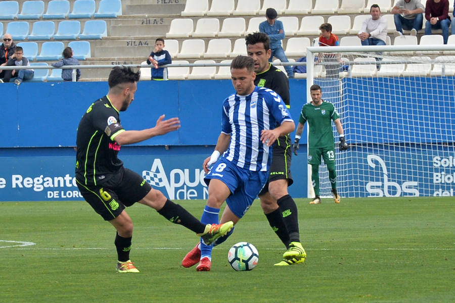 El Lorca FC sumó por tercera jornada consecutiva en casa