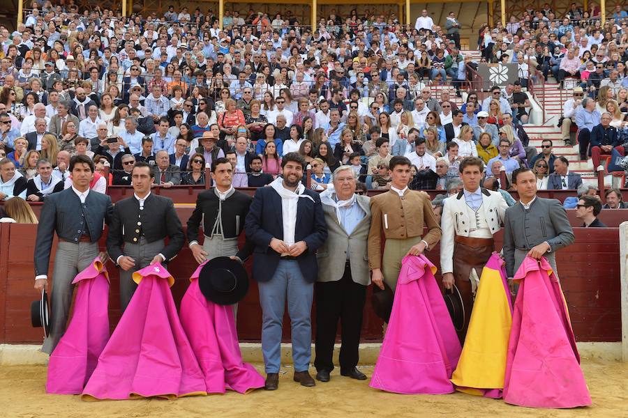 El festival solidario de Murcia volvió a ser un éxito, con trece orejas, dos rabos y mucho público