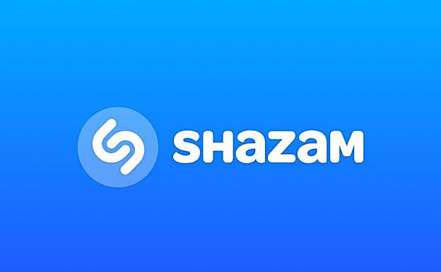 El logo de Shazam.