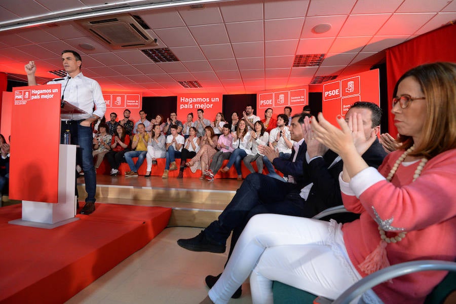 El secretario general del PSOE afirma que «El Tajo-Segura seguirá teniendo su papel mientras haya agua disponible»