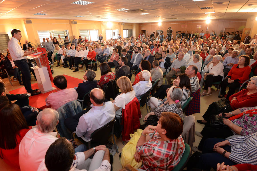 El secretario general del PSOE afirma que «El Tajo-Segura seguirá teniendo su papel mientras haya agua disponible»