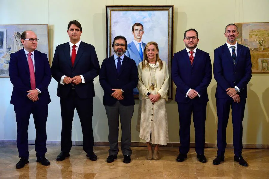 El consejero de Presidencia, Pedro Rivera, estuvo presente en la toma de posesión de los directores generales de la Consejería.