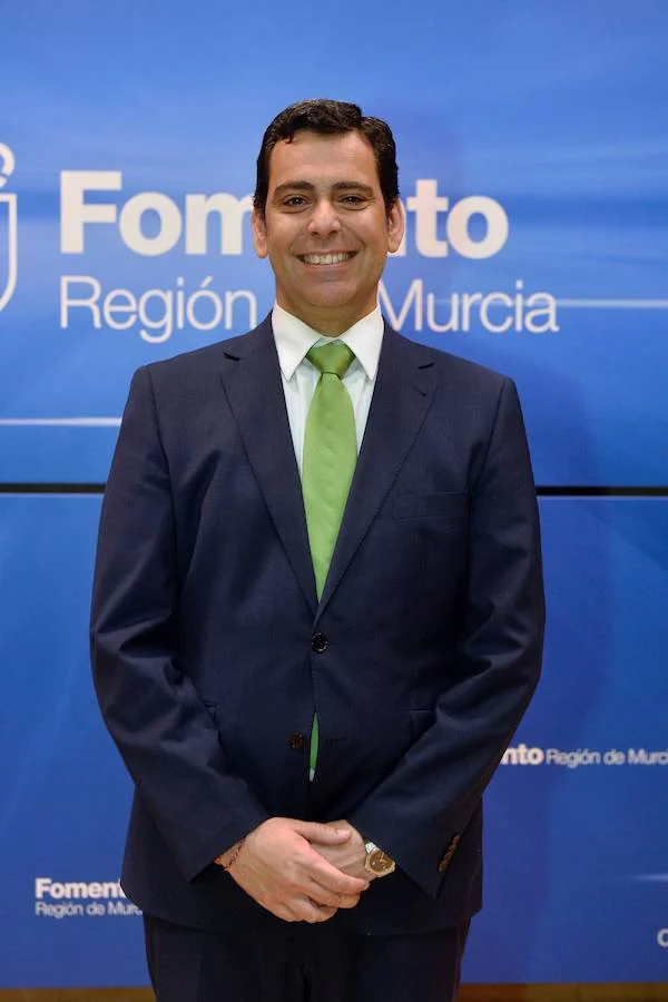 José Ramón Díez de Revenga, director general de Transpoertes, Costas y Puertos, durante la toma de posesión de los directores generales de la Consjería de Fomento e Infraestructuras.