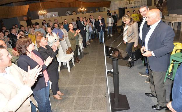 Alberto Garre, durante el acto en Lorca. 