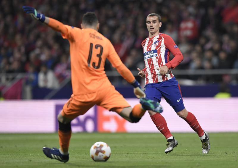 Los rojiblancos buscan en el Wanda Metropolitano certificar su pase a la final de Lyon