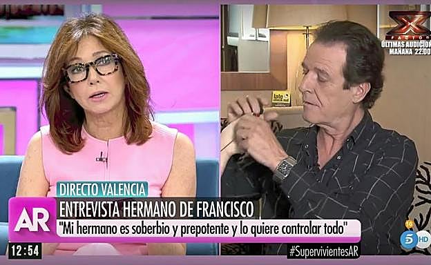 El tremendo corte de Ana Rosa Quintana al hermano de Francisco