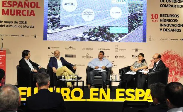 Momento de la mesa redonda.