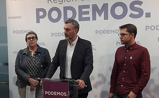 Rueda de prensa de Óscar Urralburu.
