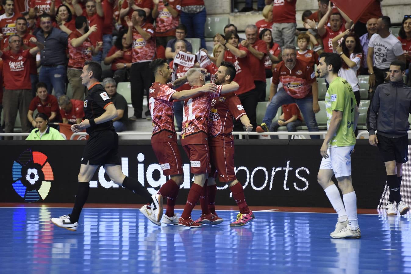 Los de Duda hicieron un partido brillante en el que consiguieron desarbolar a un Palma que nunca pudo con la intensidad del equipo de Murcia