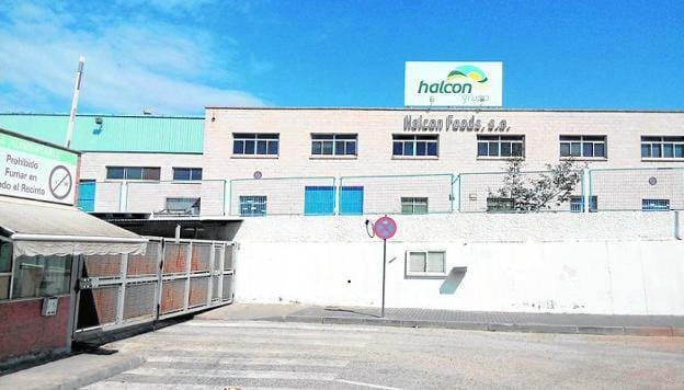 Instalaciones de Halcón Foods en Campos del Río.