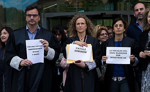 Jueces y fiscales van a la huelga para reivindicar la mejora en sus condiciones laborales