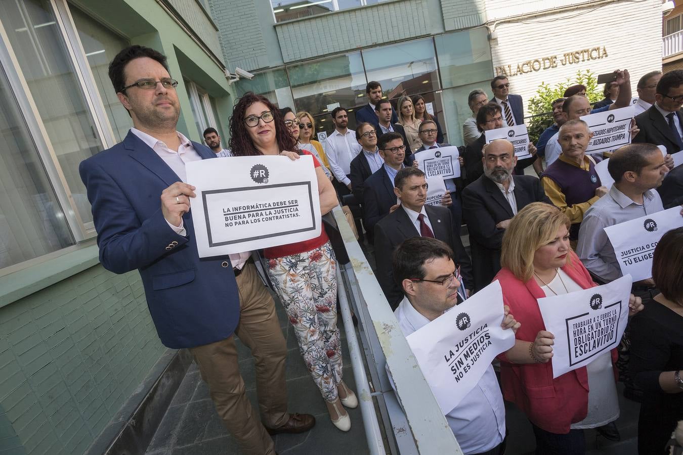 El seguimiento de las protestas ha sido del «95%, todos salvo el juzgado de Familia, Violencia de Género y el de guardia