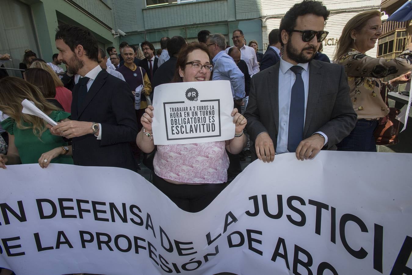 El seguimiento de las protestas ha sido del «95%, todos salvo el juzgado de Familia, Violencia de Género y el de guardia