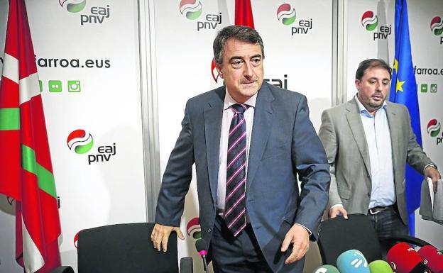 Los nacionalistas vascos decidirán su voto en la moción de censura tras escuchar a Pedro Sánchez