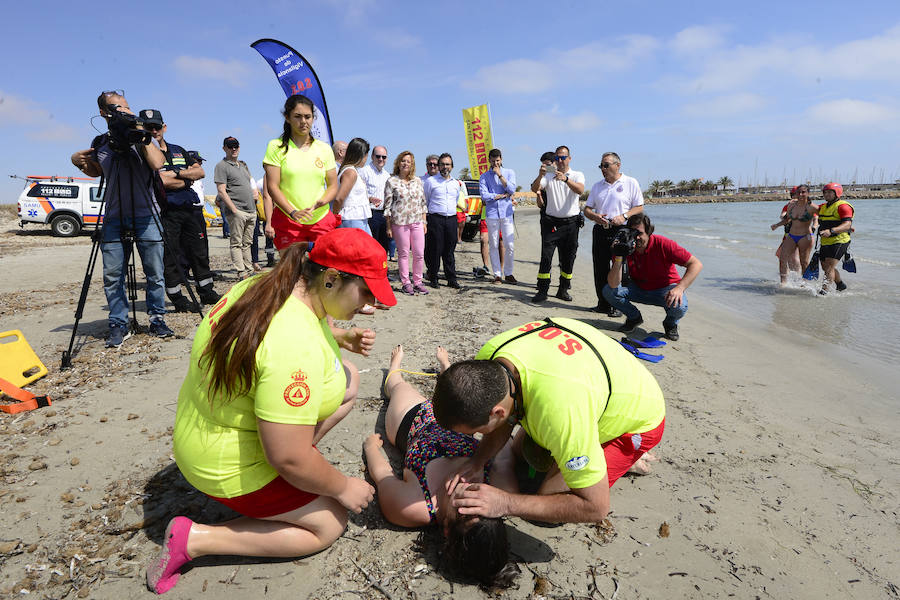 La Comunidad activará durante la época de peligro alto un dispositivo compuesto por más de 250 personas a lo largo de los 127 puestos repartidos en 76 playas