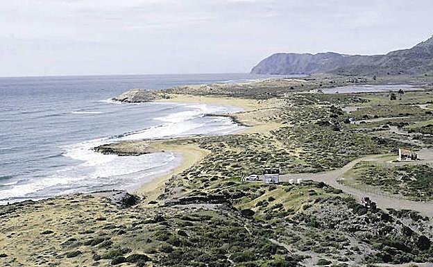 Vista panorámica del Parque Regional de Calblanque.