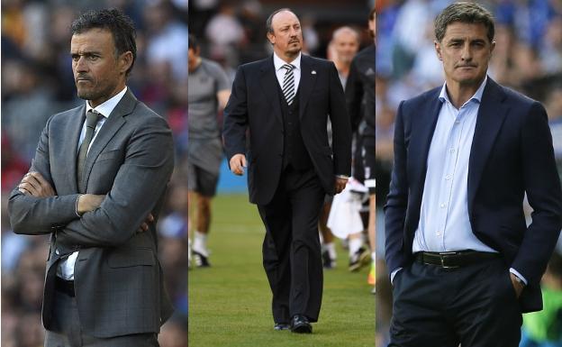 Luis Enrique, Rafa Beníntez y Míchel suenan para suceder a Lopetegui en la selección.