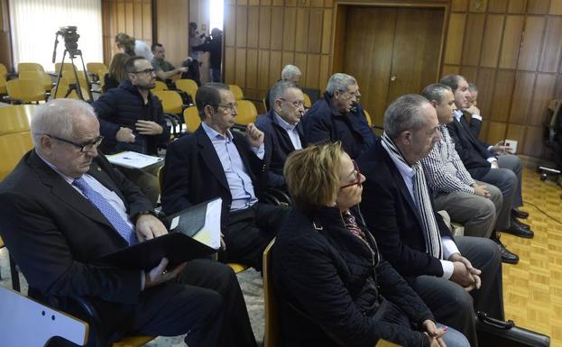 Una de las sesiones del juicio en la Audiencia Provincial de Murcia en 2016.