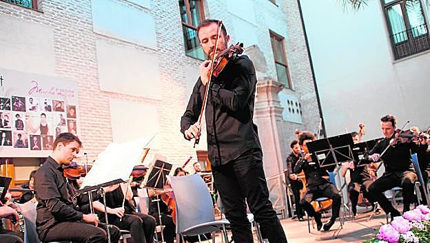 Música clásica en el centro de Murcia