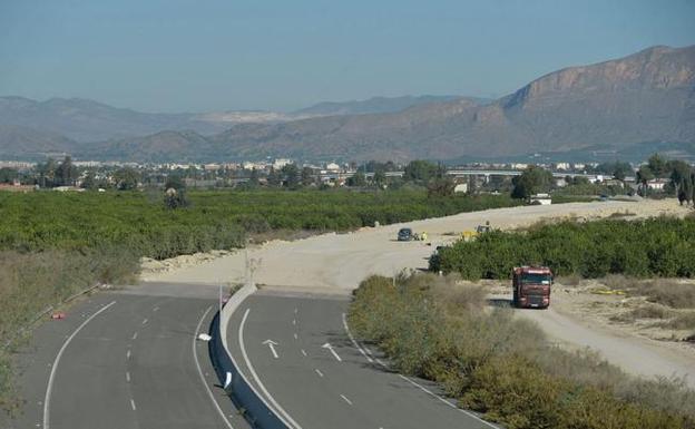 'Autovía del bancal' entre Zeneta y Santomera en una imagen de archivo. 